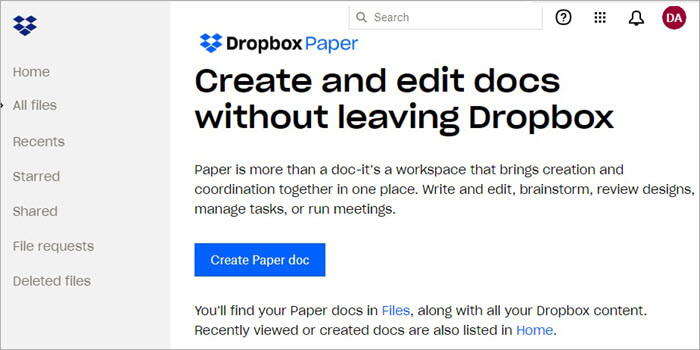 Dropbox Papier