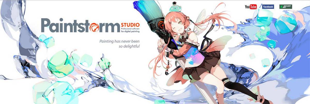 Die beste Software für digitale Kunst: Paintstorm Studio