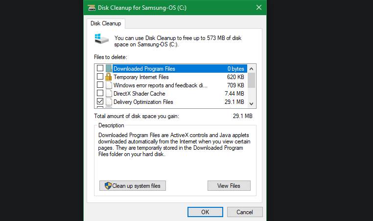 Windows 10 Datenträgerbereinigung